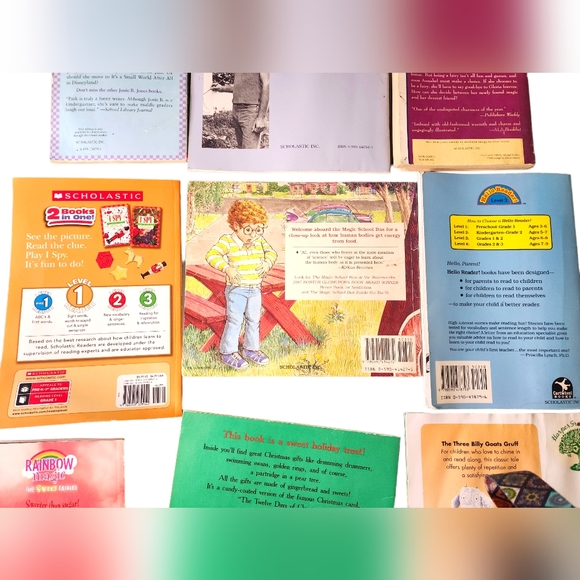 Scholastic books lot of 9 Grade level 1 and 2 - Picture 12 of 13
